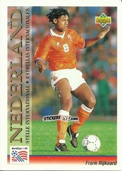 Cromo Frank Rijkaard - World Cup USA 1994. Preview Italian/Spanish n. 108 - Upper Deck