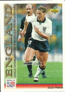 Figurina Stuart Pearce - World Cup USA 1994. Preview Italian/Spanish n. 118 - Upper Deck