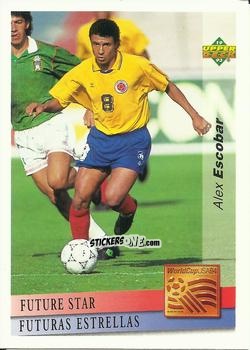Cromo Alex Escobar - World Cup USA 1994. Preview Italian/Spanish n. 131 - Upper Deck