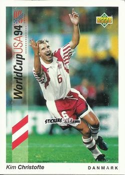 Figurina Kim Christofte - World Cup USA 1994. Preview Italian/Spanish n. 149 - Upper Deck