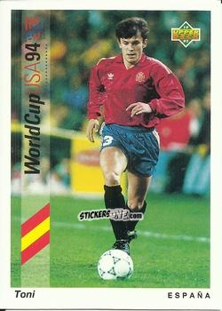 Sticker Toni - World Cup USA 1994. Preview Italian/Spanish n. 170 - Upper Deck