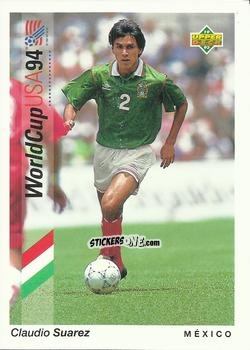 Figurina Claudio Suarez - World Cup USA 1994. Preview Italian/Spanish n. 172 - Upper Deck