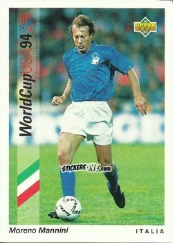 Cromo Moreno Mannini - World Cup USA 1994. Preview Italian/Spanish n. 177 - Upper Deck