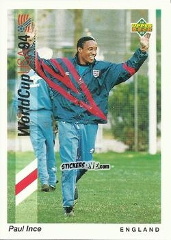 Sticker Paul Ince - World Cup USA 1994. Preview Italian/Spanish n. 184 - Upper Deck