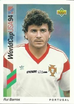 Figurina Rui Barros - World Cup USA 1994. Preview Italian/Spanish n. 189 - Upper Deck