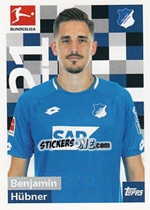 Cromo Benjamin Hübner - German Football Bundesliga 2018-2019 n. 127 - Topps