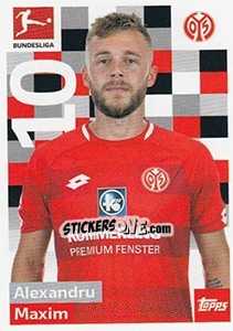 Cromo Alexandru Maxim - German Football Bundesliga 2018-2019 n. 179 - Topps