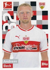 Cromo Andreas Beck - German Football Bundesliga 2018-2019 n. 249 - Topps