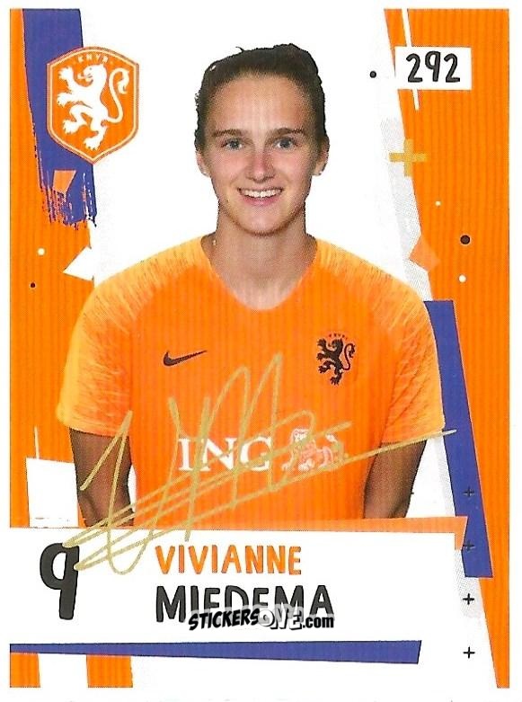 Figurina Vivianne Miedema - Eredivisie 2018-2019 n. 292 - Ah