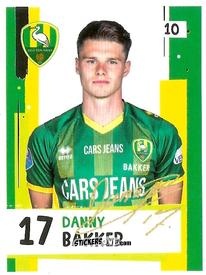 Sticker Dannny Bakker - Eredivisie 2018-2019 n. 10 - Ah