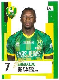 Sticker Sheraldo Becker - Eredivisie 2018-2019 n. 14 - Ah