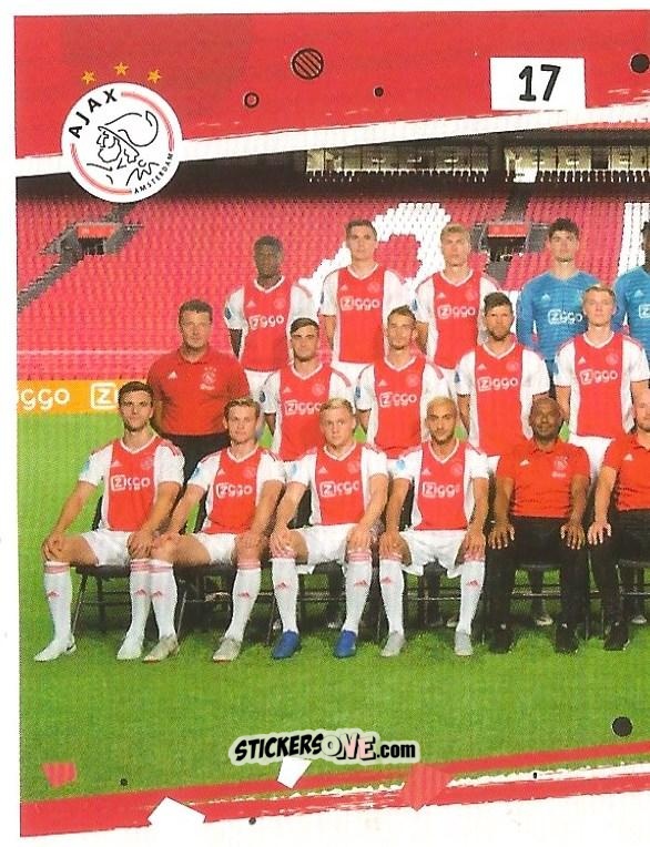 Sticker Team photo 1 - Eredivisie 2018-2019 n. 17 - Ah