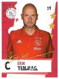 Cromo Erik Ten Hag - Eredivisie 2018-2019 n. 19 - Ah