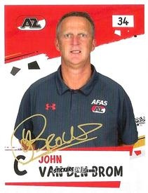 Sticker John Van Den Brom - Eredivisie 2018-2019 n. 34 - Ah