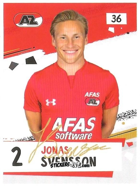 Sticker Jonas Svensson - Eredivisie 2018-2019 n. 36 - Ah