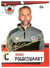 Cromo Adrie Poldervaart - Eredivisie 2018-2019 n. 64 - Ah