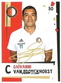 Cromo Giovanni Van Bronckhorst - Eredivisie 2018-2019 n. 80 - Ah