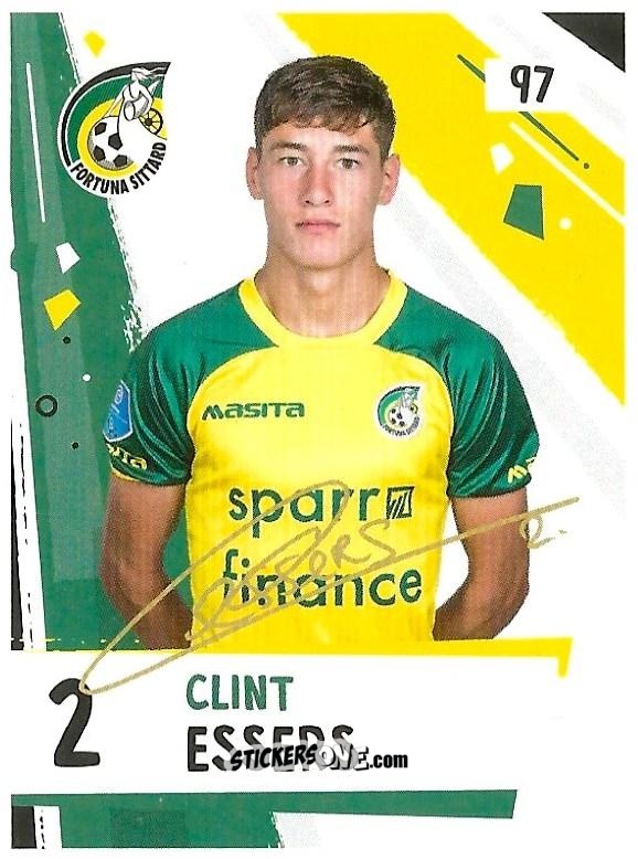 Sticker Clint Essers - Eredivisie 2018-2019 n. 97 - Ah