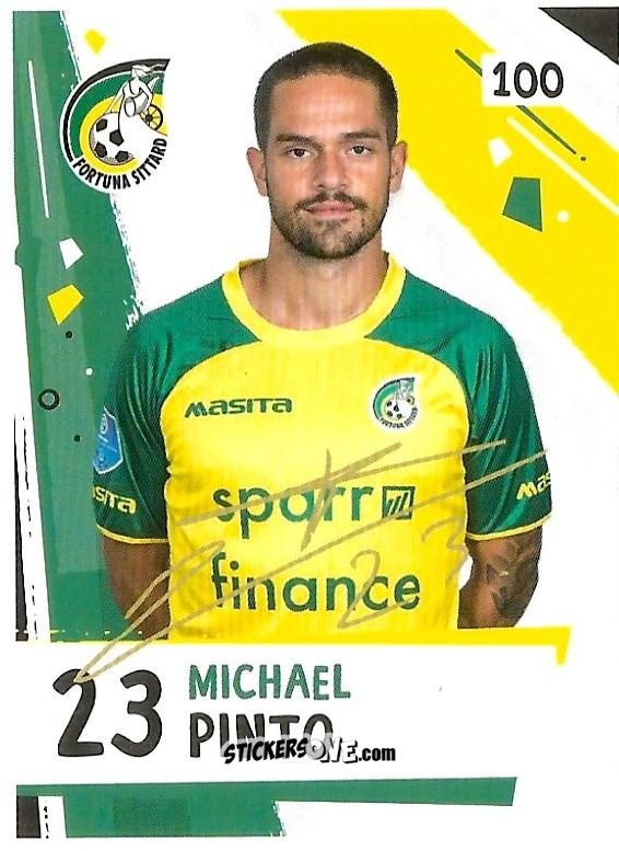 Sticker Michael Pinto - Eredivisie 2018-2019 n. 100 - Ah