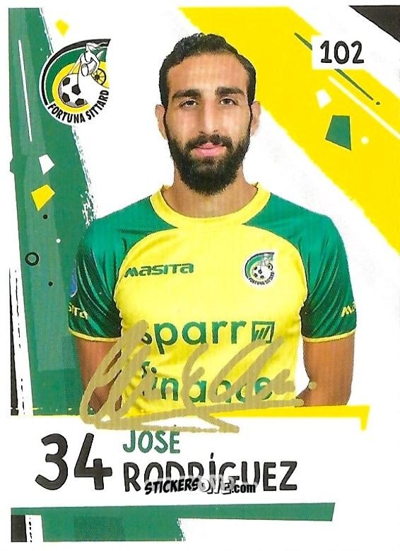 Sticker José Rodriguez - Eredivisie 2018-2019 n. 102 - Ah