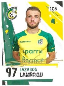 Sticker Lazaros Lamprou - Eredivisie 2018-2019 n. 106 - Ah