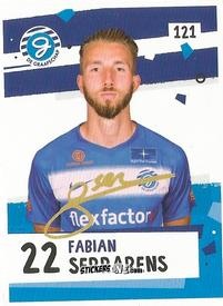 Sticker Fabian Serrarens - Eredivisie 2018-2019 n. 121 - Ah