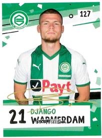 Figurina Django Warmerdam - Eredivisie 2018-2019 n. 127 - Ah