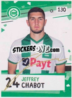 Figurina Jeffrey Chabot - Eredivisie 2018-2019 n. 130 - Ah