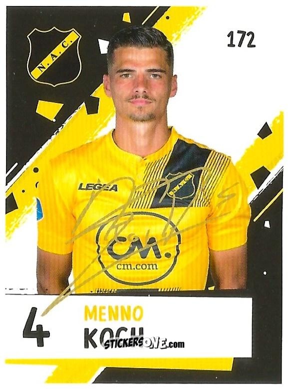 Sticker Menno Koch - Eredivisie 2018-2019 n. 172 - Ah