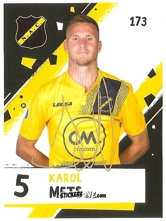 Sticker Karol Mets - Eredivisie 2018-2019 n. 173 - Ah