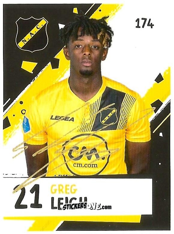 Sticker Greg Leigh - Eredivisie 2018-2019 n. 174 - Ah
