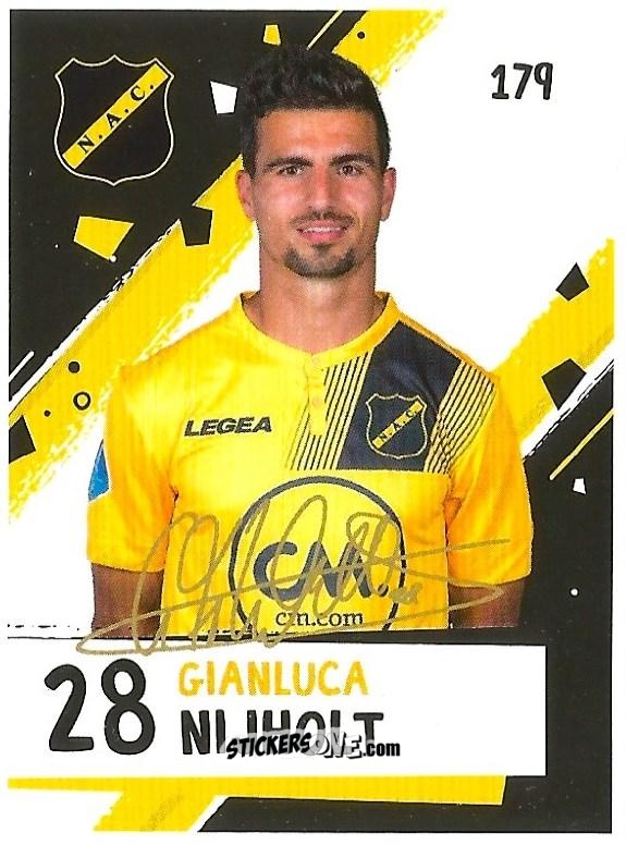 Sticker Gianluca Nijholt - Eredivisie 2018-2019 n. 179 - Ah