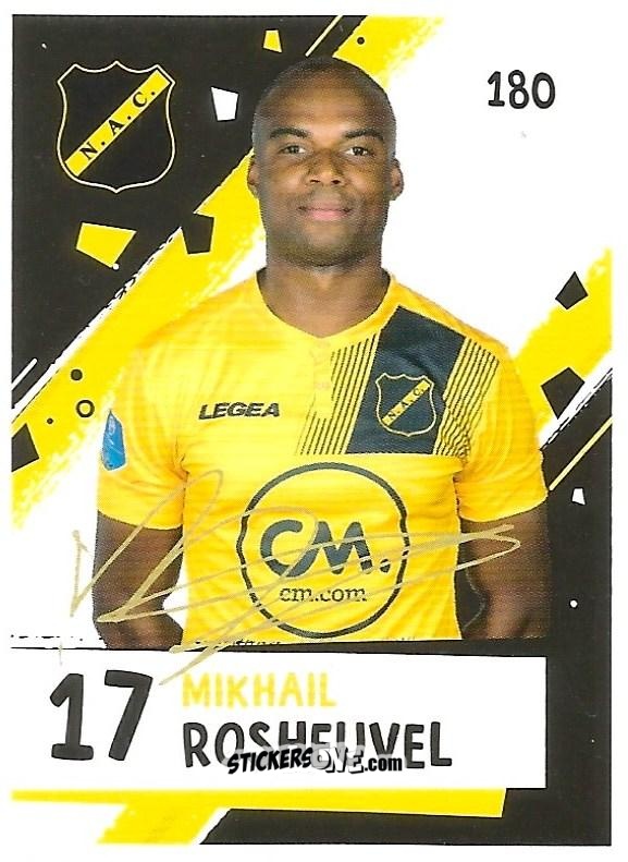 Sticker Mikhail Rosheuvel - Eredivisie 2018-2019 n. 180 - Ah