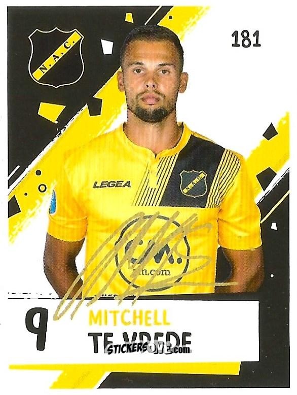 Sticker Mitchell Te Vrede - Eredivisie 2018-2019 n. 181 - Ah