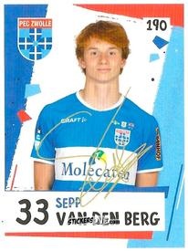 Sticker Sepp Van Den Berg - Eredivisie 2018-2019 n. 190 - Ah