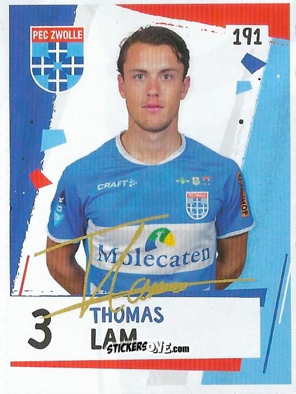 Sticker Thomas Lam - Eredivisie 2018-2019 n. 191 - Ah