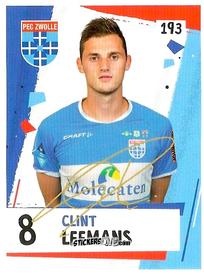 Sticker Clint Leemans - Eredivisie 2018-2019 n. 193 - Ah