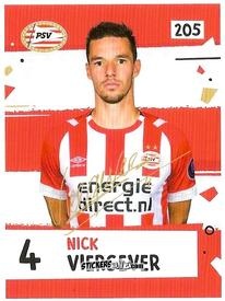 Figurina Nick Viergever - Eredivisie 2018-2019 n. 205 - Ah
