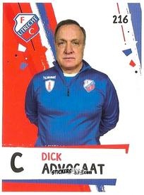 Sticker Dick Advocaat - Eredivisie 2018-2019 n. 216 - Ah