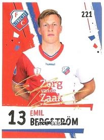 Sticker Emil Bergstrom - Eredivisie 2018-2019 n. 221 - Ah