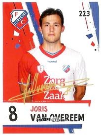 Sticker Joris Van Overeem - Eredivisie 2018-2019 n. 223 - Ah