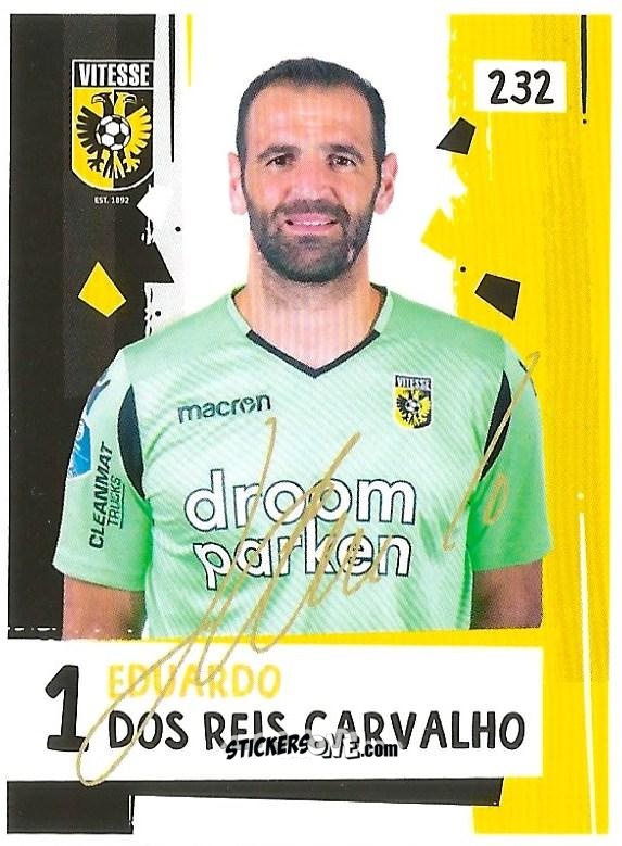 Cromo Eduardo Dos Reis Carvalho - Eredivisie 2018-2019 n. 232 - Ah