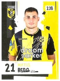 Sticker Matus Bero - Eredivisie 2018-2019 n. 238 - Ah