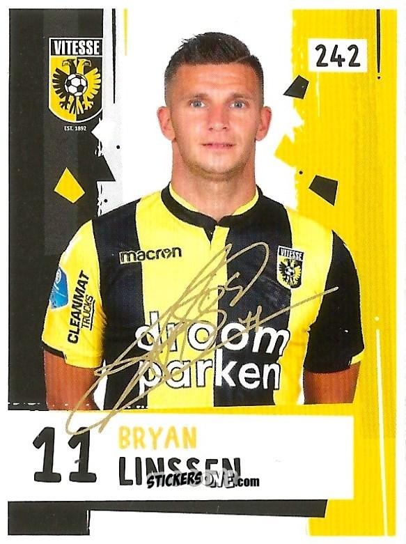 Sticker Bryan Linssen - Eredivisie 2018-2019 n. 242 - Ah