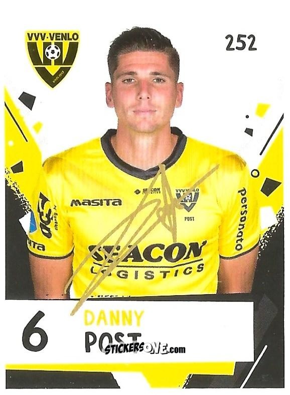 Sticker Danny Post - Eredivisie 2018-2019 n. 252 - Ah