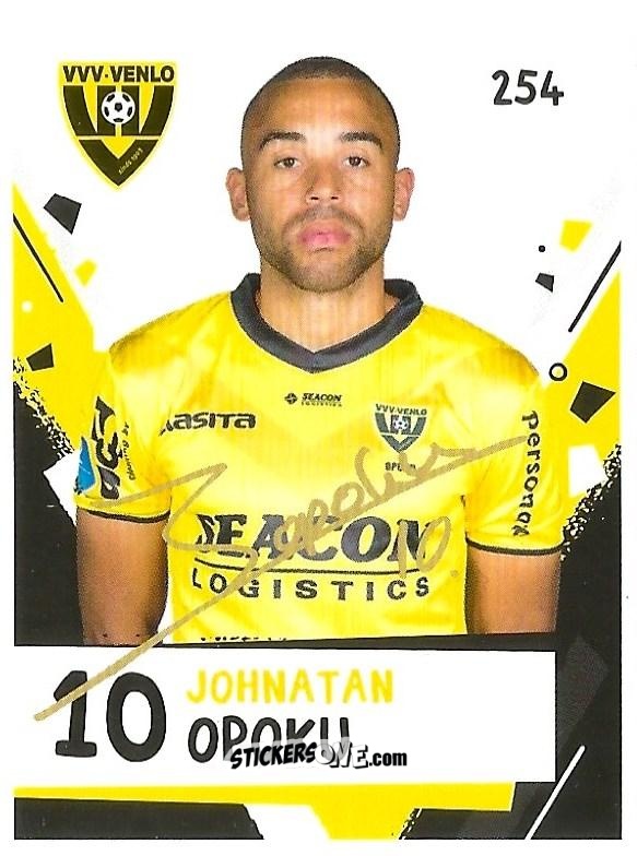 Sticker Johnatan Opoku - Eredivisie 2018-2019 n. 254 - Ah