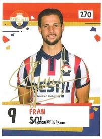 Figurina Fran Sol - Eredivisie 2018-2019 n. 270 - Ah