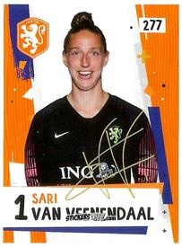 Cromo Sari Van Veenendaal - Eredivisie 2018-2019 n. 277 - Ah