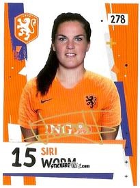 Cromo Siri Worm - Eredivisie 2018-2019 n. 278 - Ah