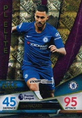Sticker Eden Hazard - English Premier League 2018-2019. Match Attax Ultimate n. 152 - Topps